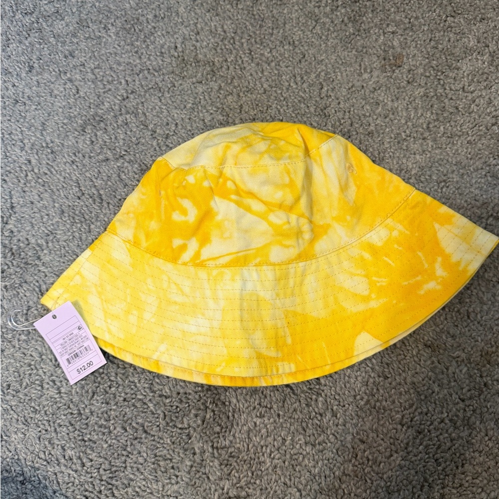 Target Yellow Tie-Dye Bucket Hat